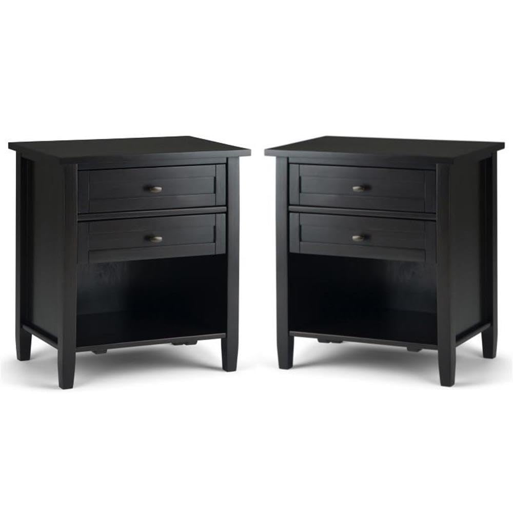 2-Piece Wood Nightstand Set R722452