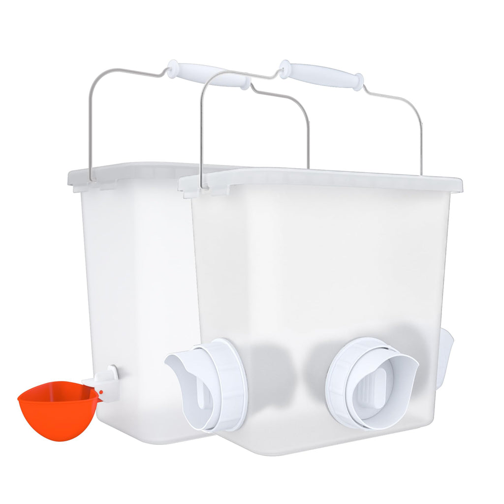 Automatic Chicken Feeder & Waterer Set S70249