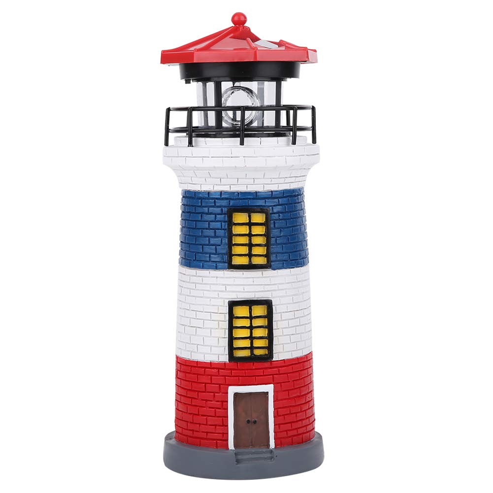 Solar Lighthouse Statue Outdoor Light E97083