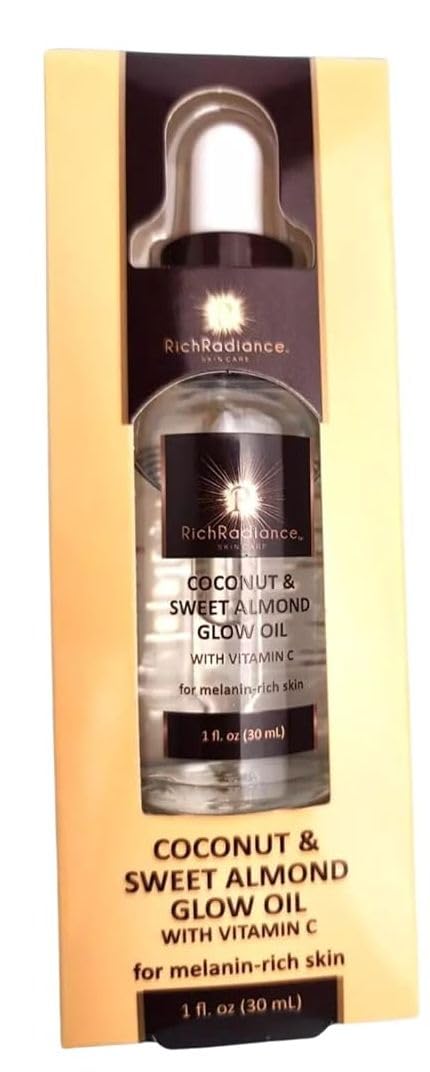 Face Glow Oil with Coconut, Sweet Almond & Vitamin C Set of 2 H66657