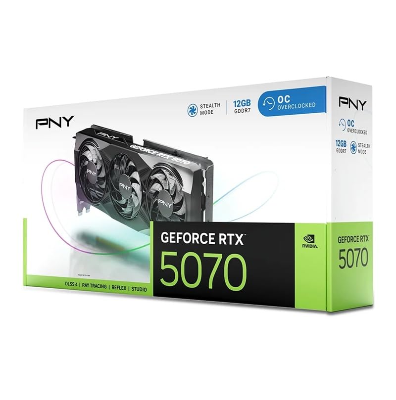 NVIDIA GeForce RTX 5070 Graphics Card 12GB GDDR7 K448