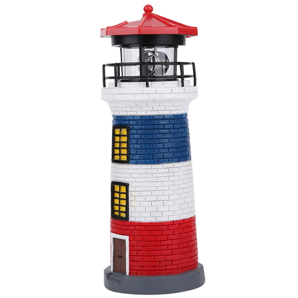 Solar Lighthouse Statue Outdoor Light E97083