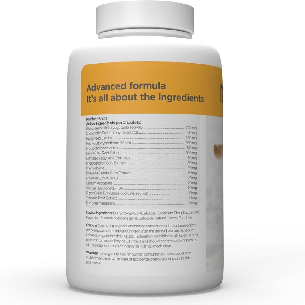 Dog Hip & Joint Support Glucosamine & Collagen 120ct Y34972