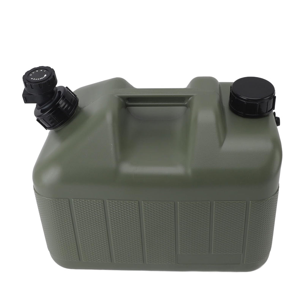 10L Green Camping Water Container with Faucet N18023