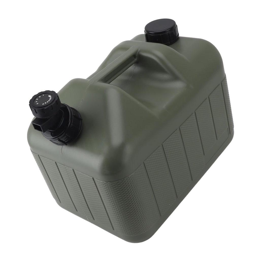 10L Green Camping Water Container with Faucet N18023