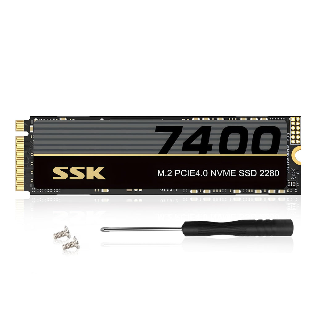 M.2 NVMe SSD 4TB PCIe Gen 4.0 x4 2280 Internal SSD T497372