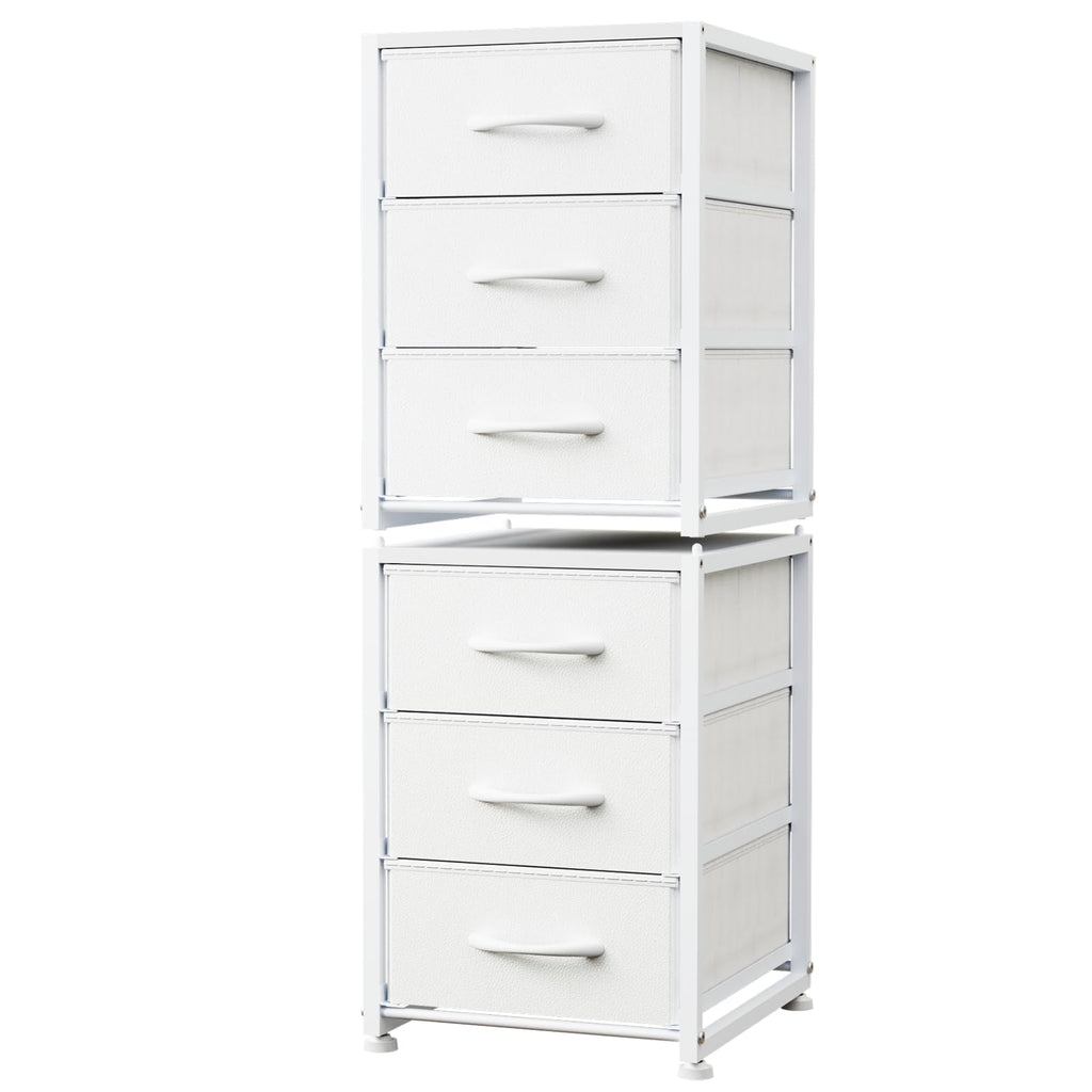 2-Pack Stackable 3-Tier Fabric Storage Drawers J543