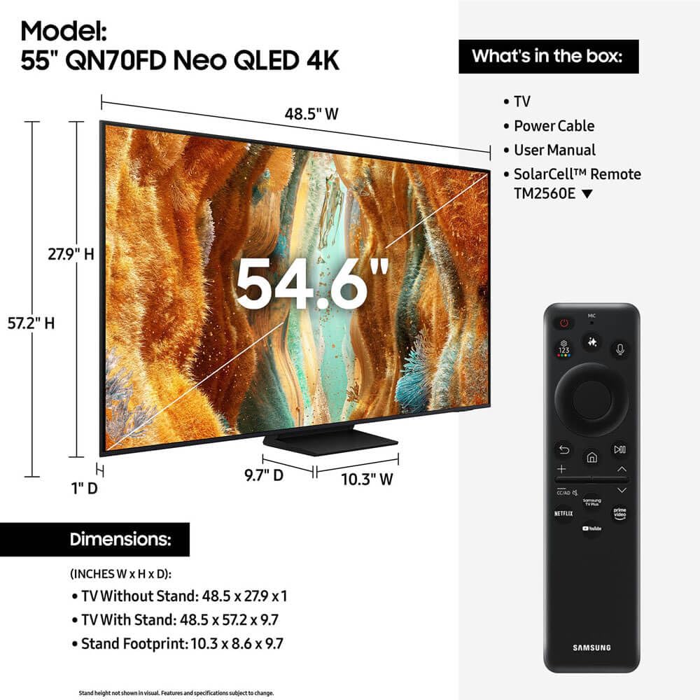 55 inch Neo QLED 4K Mini LED Smart TV S373470