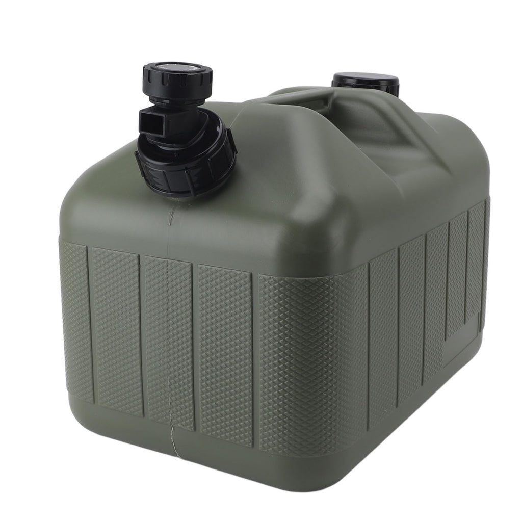 10L Green Camping Water Container with Faucet N18023