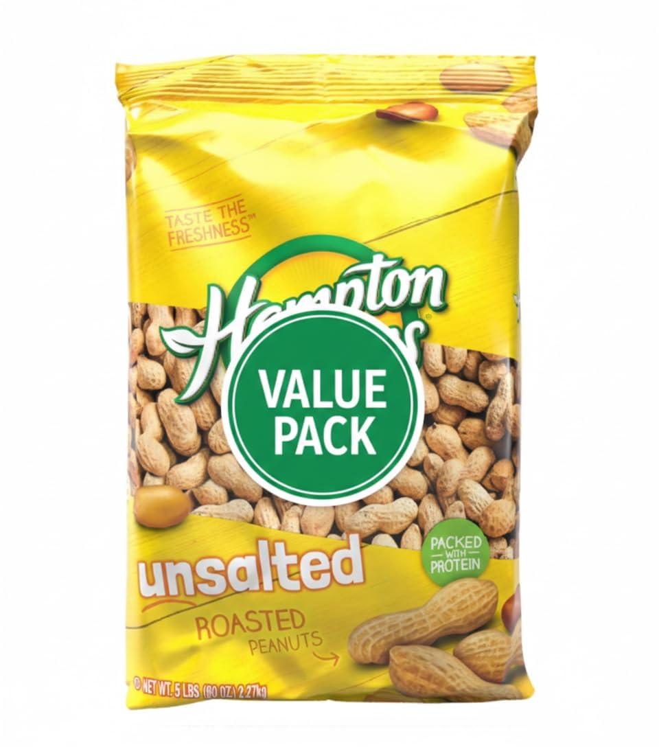 Roasted Unsalted In-Shell Peanuts 5 lb Bag L68666