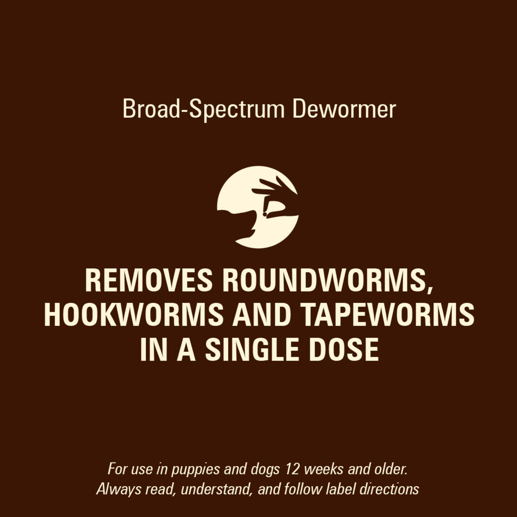 7 Way DeWormer and Flea and Tick Prevention for Small Dogs 6 Count S2431