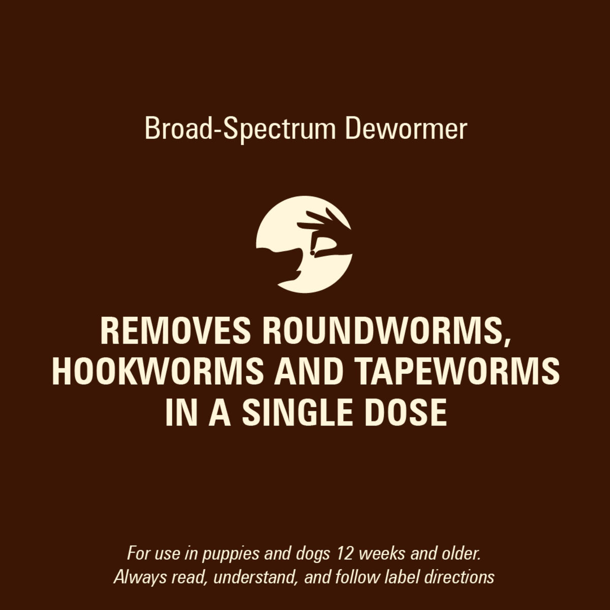 7 Way DeWormer and Flea and Tick Prevention for Small Dogs 6 Count S2431