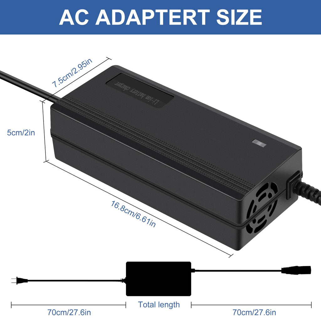 42V 2A Universal Pedicab Charger for 36V Lithium-ion Battery Z636345