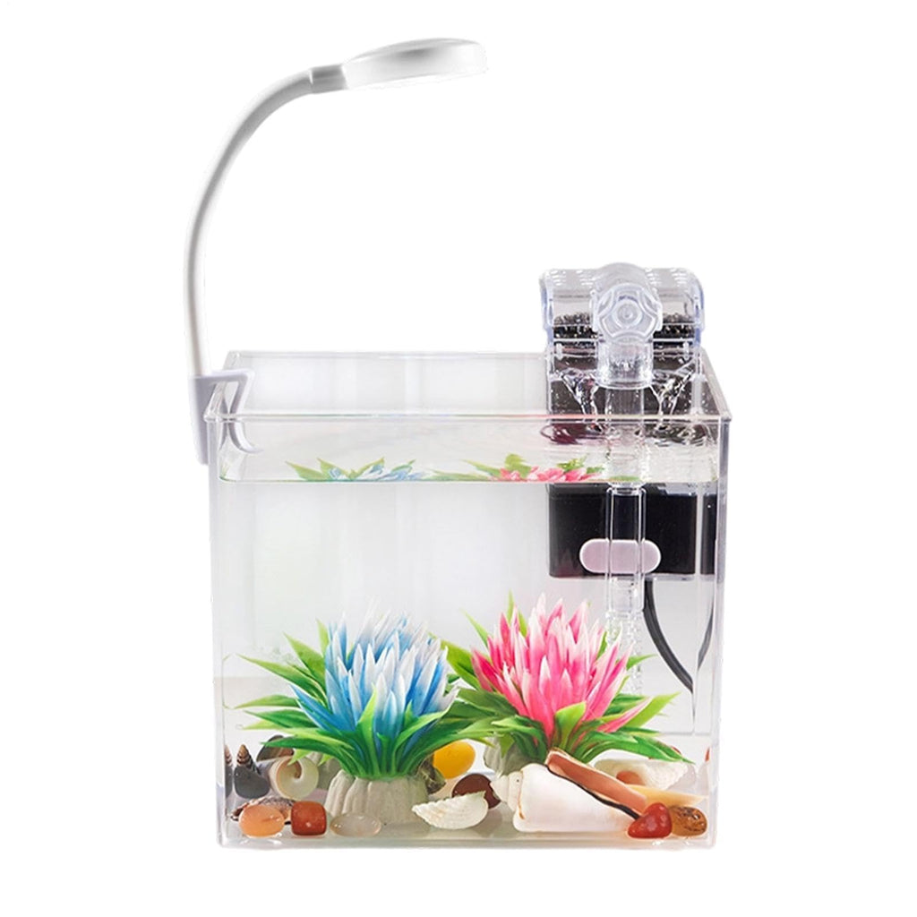 Small Aquarium with LED Lights M1595