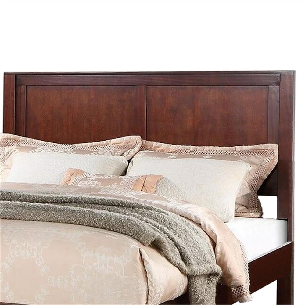 California King Solid Wood Platform Bed with Storage Drawers P88345