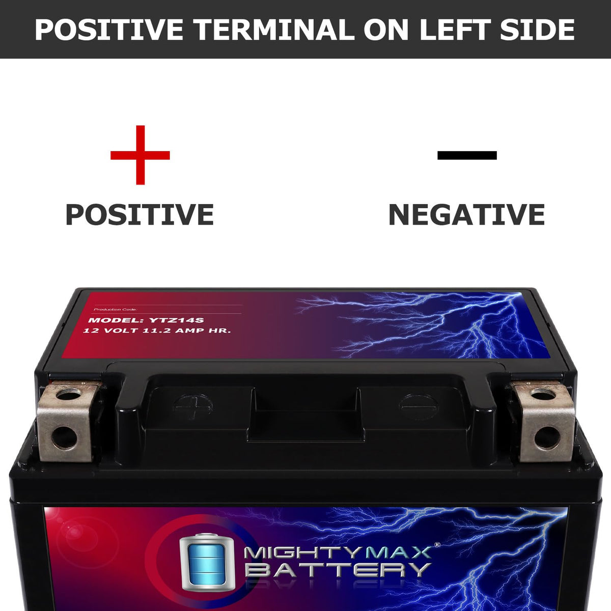 12 Volt 11.2 AH 230 CCA Rechargeable Maintenance Free SLA AGM Motorcycle Battery Pack of 8 D475
