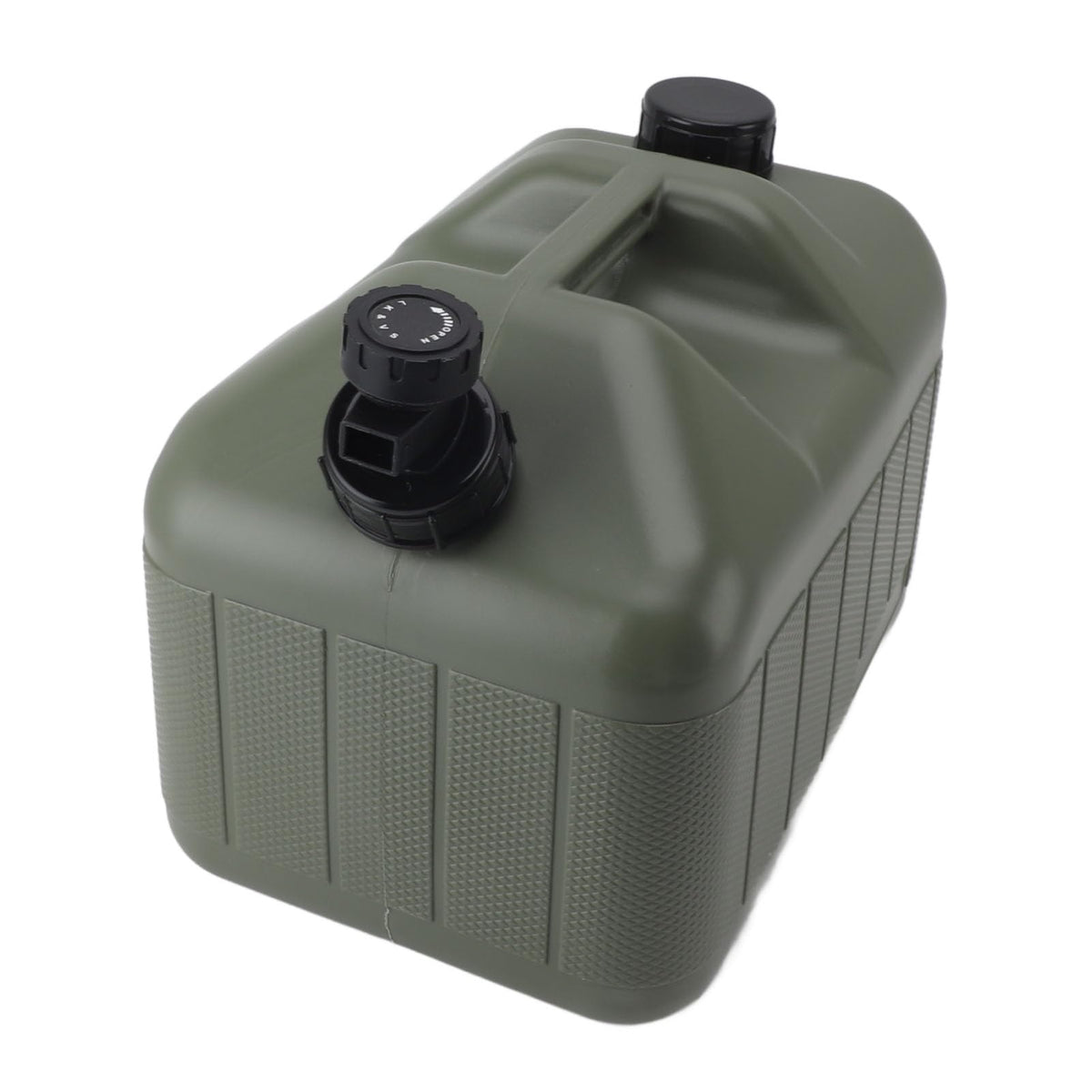 10L Green Camping Water Container with Faucet N18023