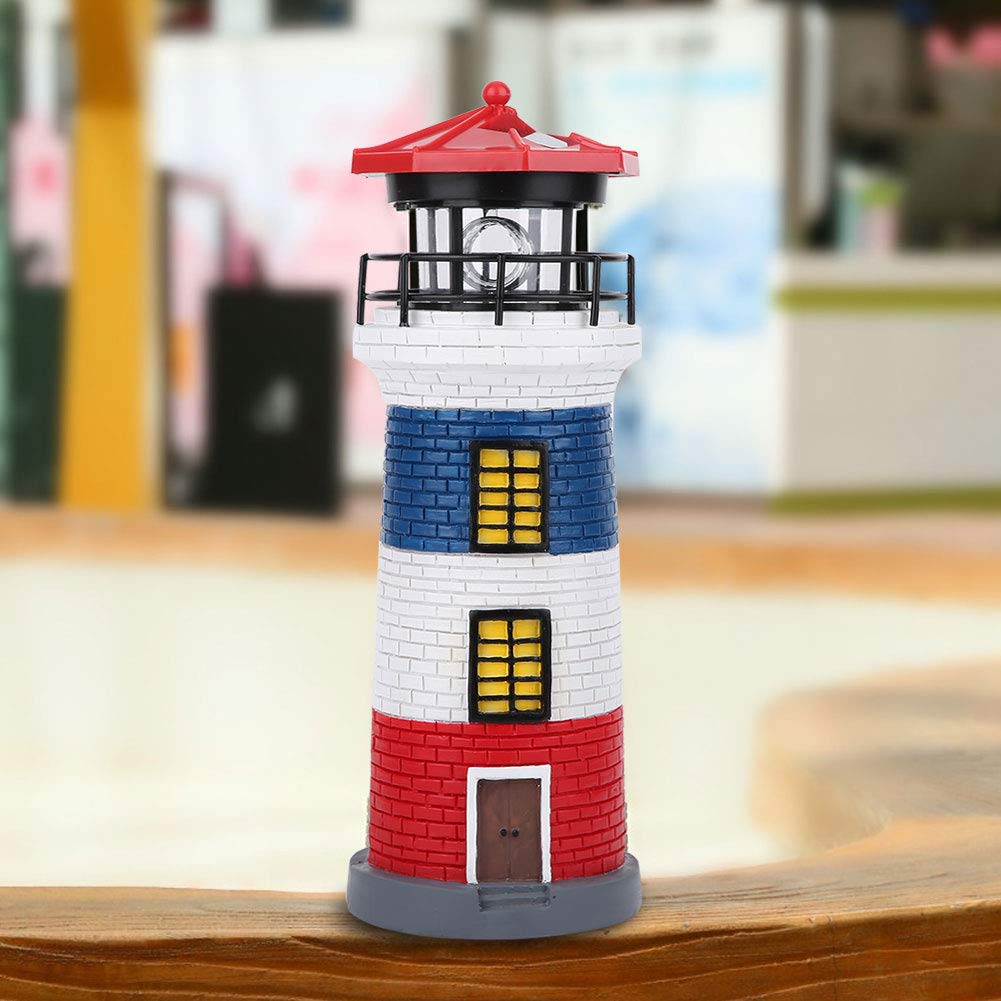 Solar Lighthouse Statue Outdoor Light E97083