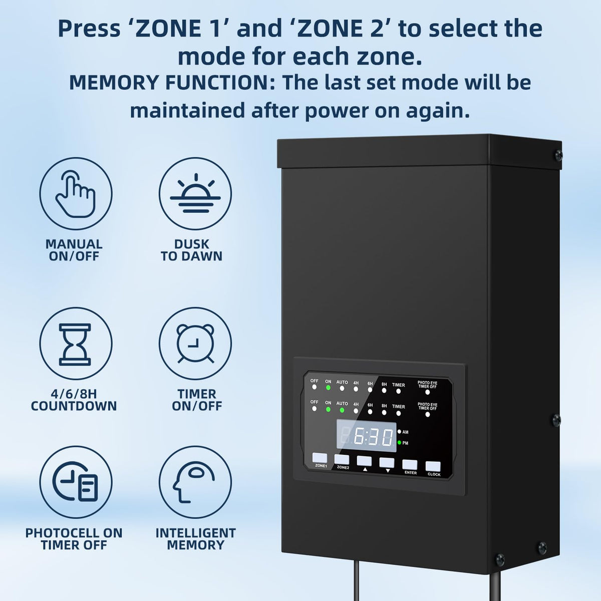 200W Low Voltage Landscape Lighting Transformer V5217