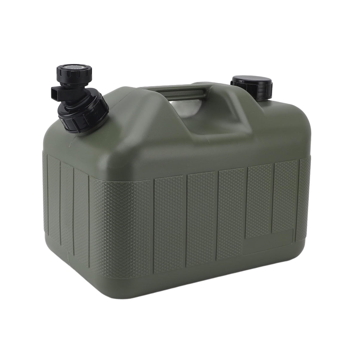 10L Green Camping Water Container with Faucet N18023