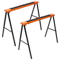 Folding Steel Saw Horses 2 Pack 275 lbs Capacity N123318