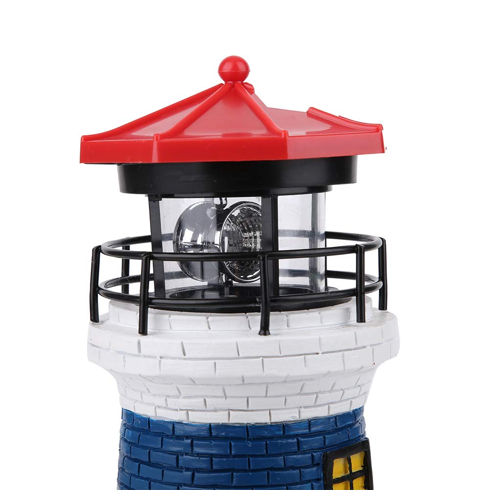 Solar Lighthouse Statue Outdoor Light E97083