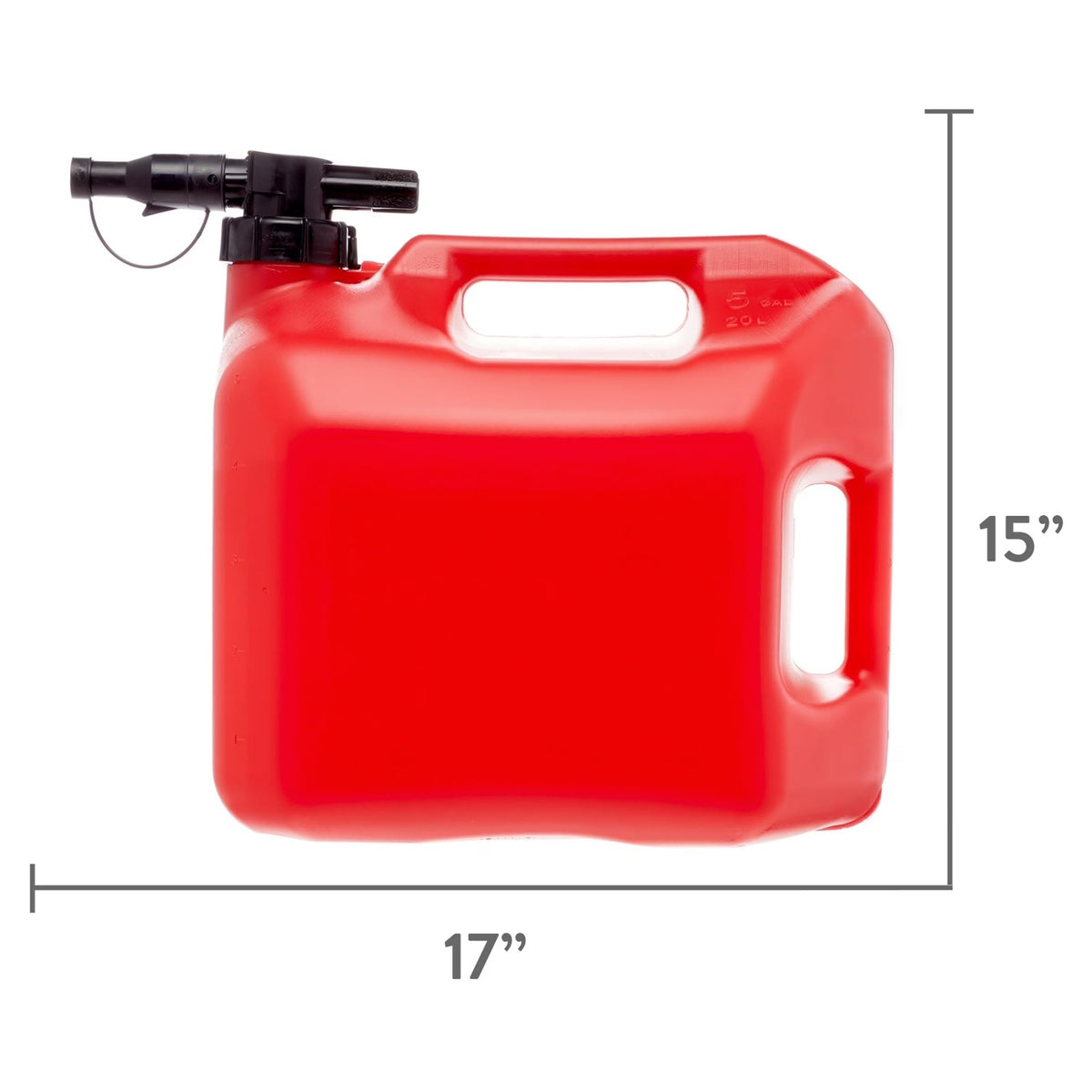 5 Gallon Gas Can with Auto-Stop Nozzle R4908