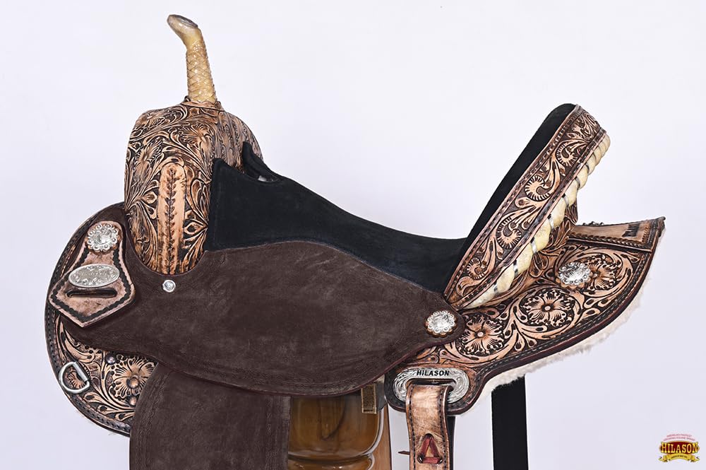 Antique Brown Western Saddle N4425
