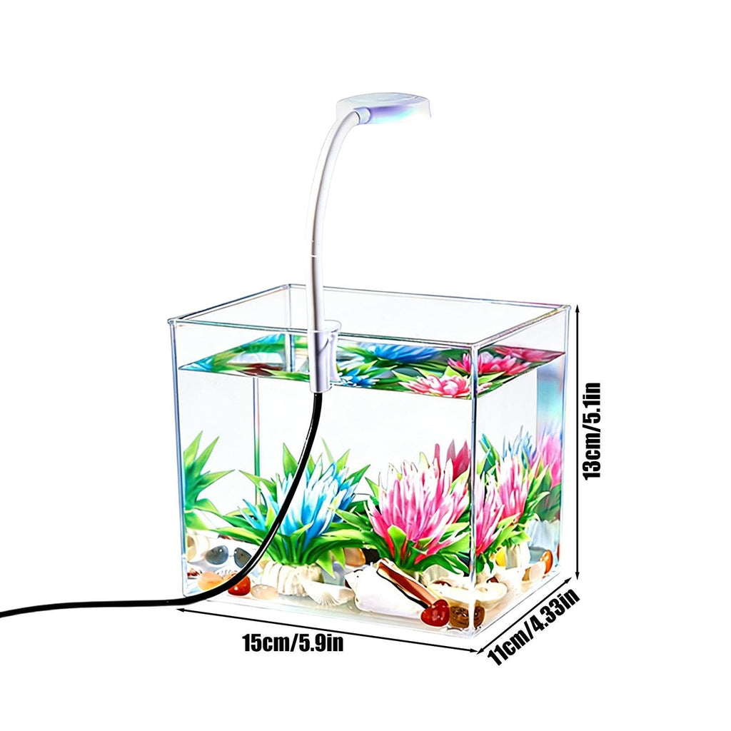 Small Aquarium with LED Lights M1595