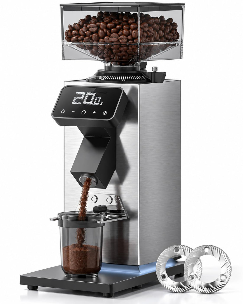 64mm Flat Burr Coffee Grinder G4217
