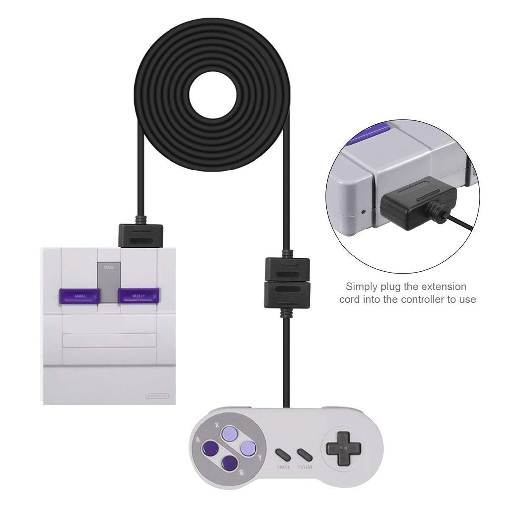 2-Pack 6ft PS2 Controller Extension Cable C617