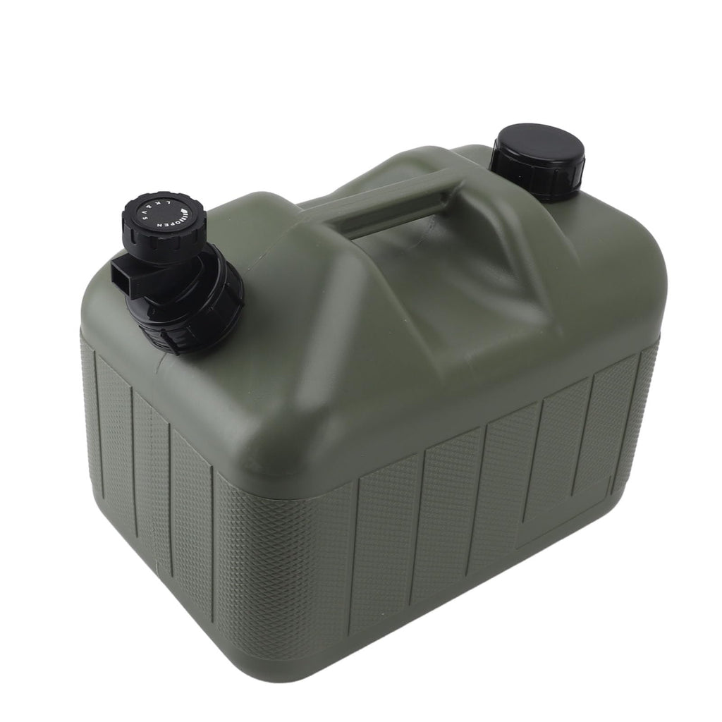 10L Green Camping Water Container with Faucet N18023