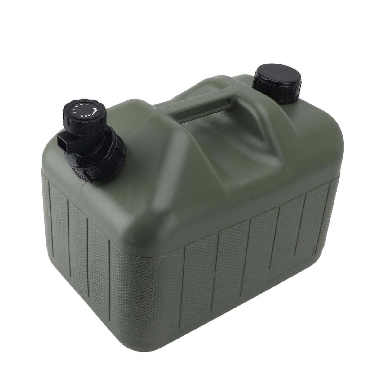 10L Green Camping Water Container with Faucet N18023