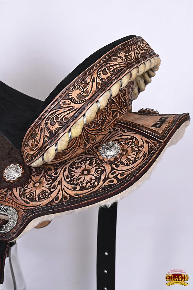 Antique Brown Western Saddle N4425
