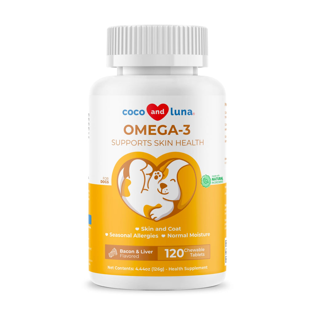 Omega 3 Fish Oil Skin and Coat Supplement O180