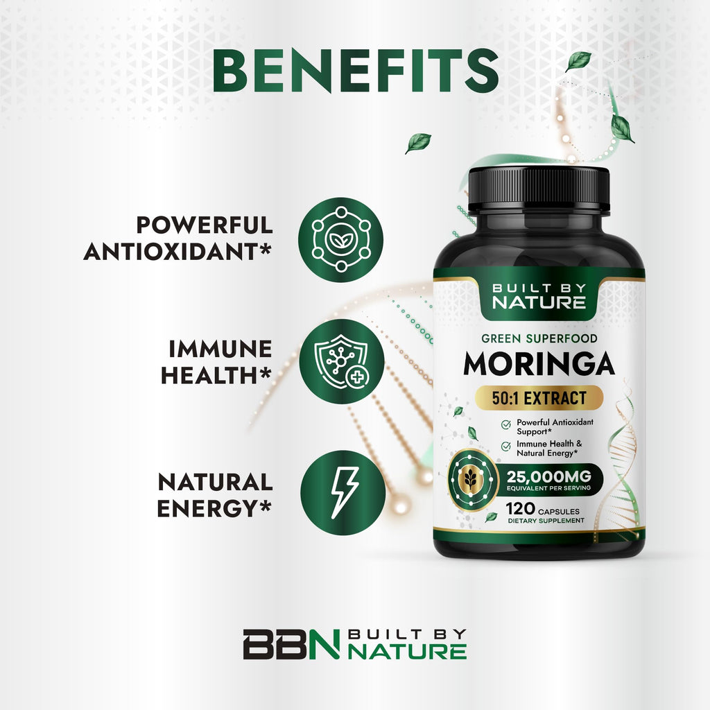 Moringa Supplement 500mg 120 Capsules R822870