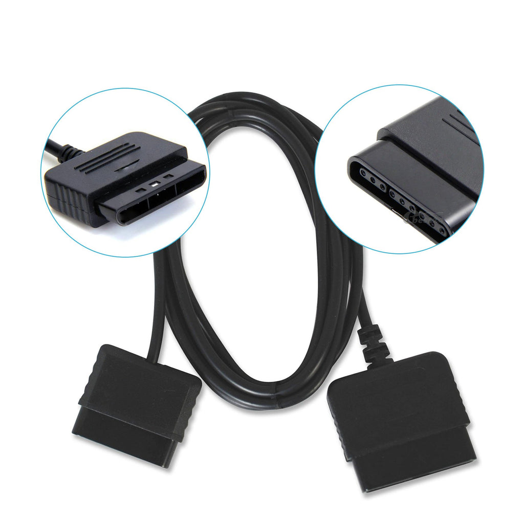 2-Pack 6ft PS2 Controller Extension Cable C617