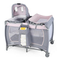5 in 1 Pack and Play with Bassinet and Diaper Changing Table T204