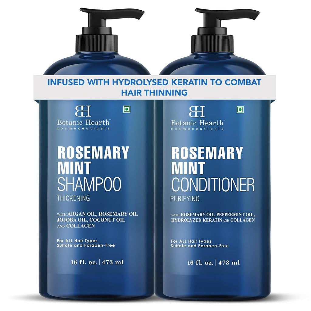 Rosemary Mint Shampoo and Conditioner Set 16 fl oz J845316