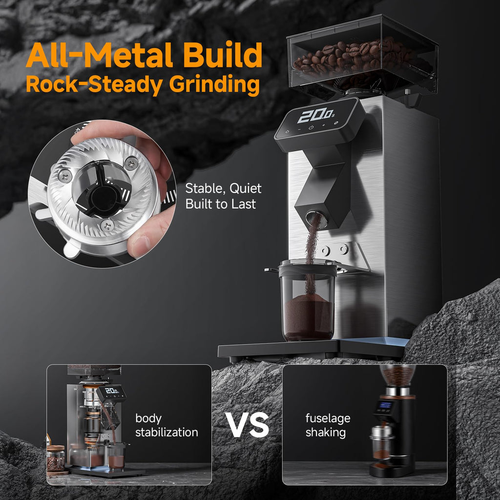 64mm Flat Burr Coffee Grinder G4217