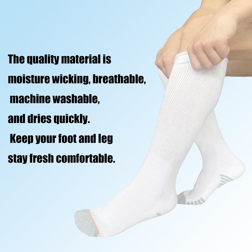 White Walking Boot Socks R55264