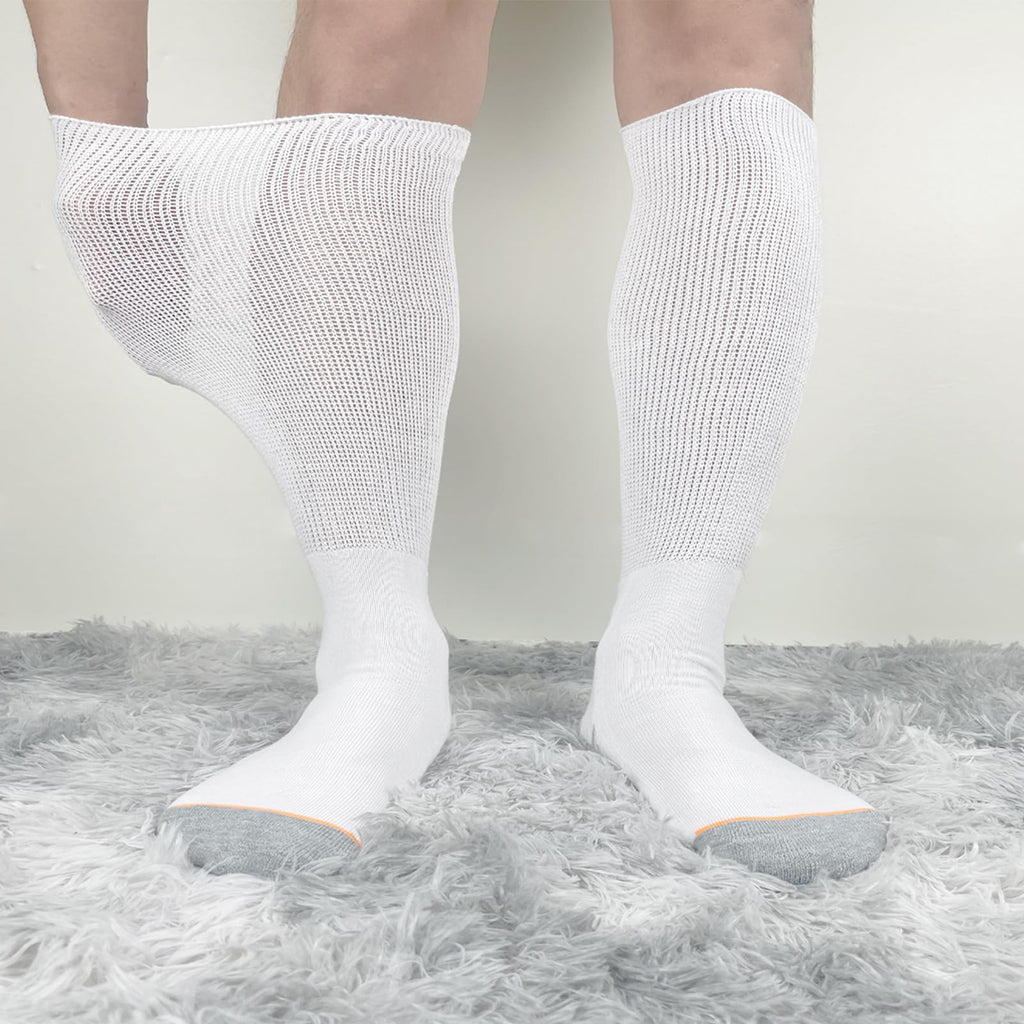 White Walking Boot Socks R55264