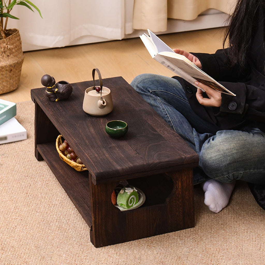 Foldable Japanese Low Floor Table 60x30x22cm K99829