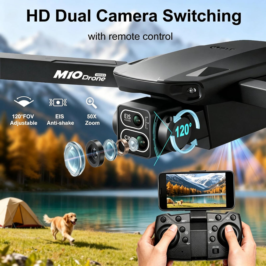 1080P HD Foldable Drone with Camera H63723