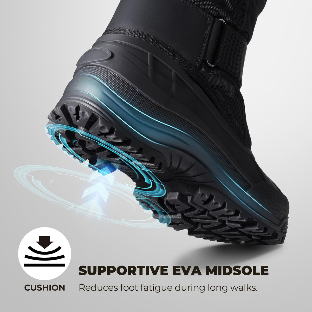 Waterproof Insulated Winter Snow Boots F29792
