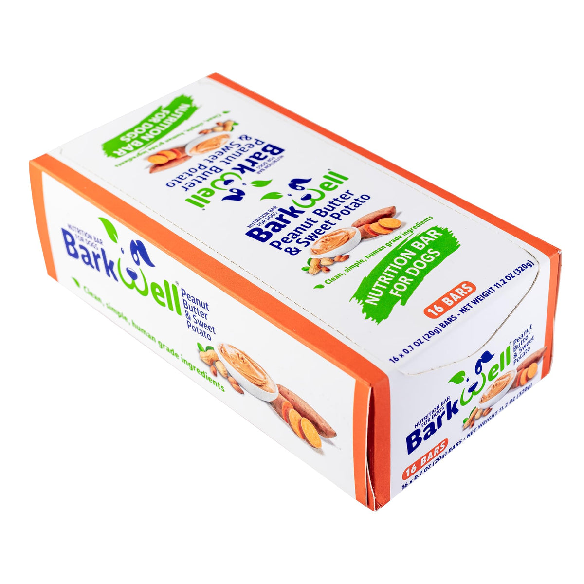 Peanut Butter Sweet Potato Dog Treats 16-Pack M300