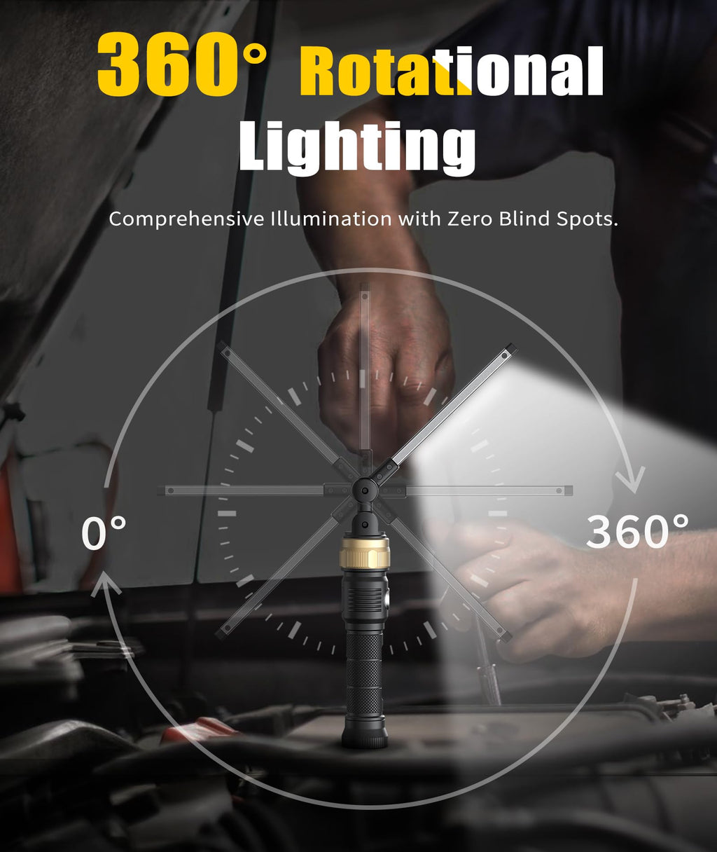 5000mAh Magnetic Foldable Work Light L64305