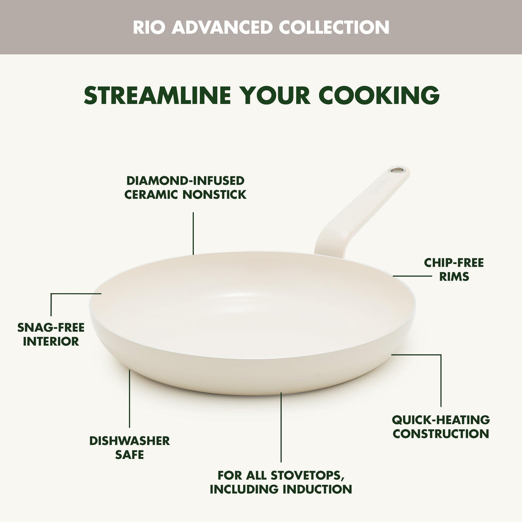 12 Piece Ceramic Nonstick Cookware Set E50551