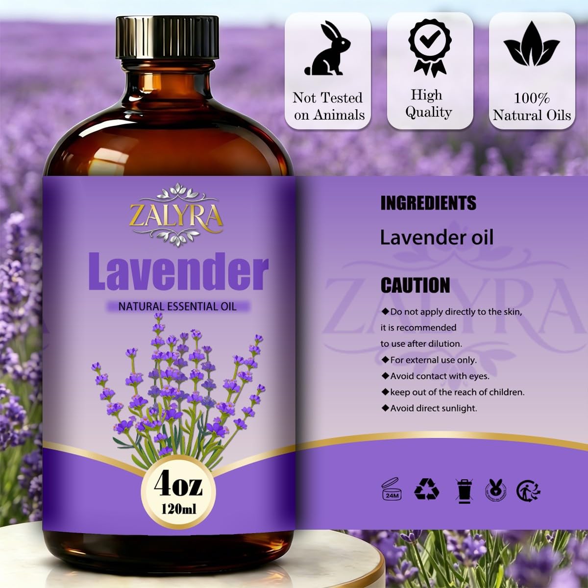 Lavender Essential Oil 4 Fl Oz X981