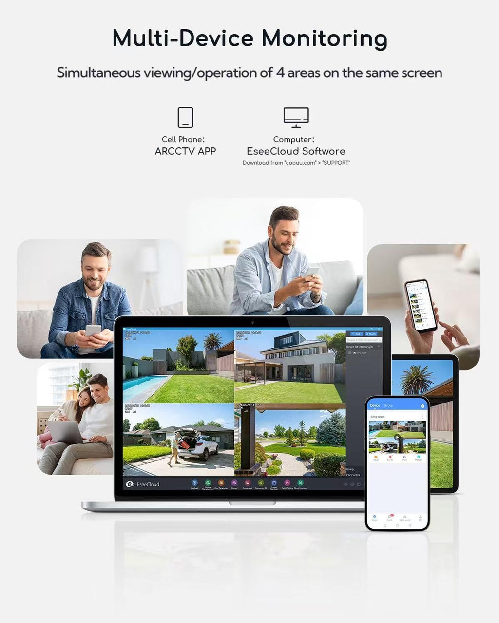Solar Security Cameras Wireless Outdoor J92379